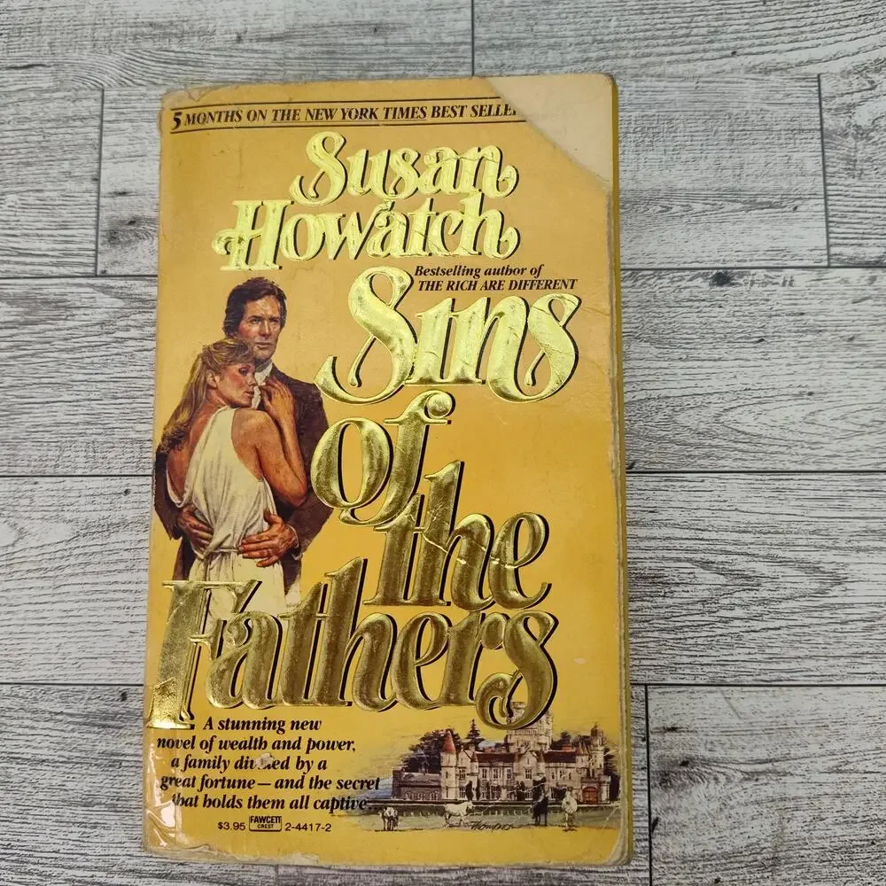 Sins of the Fathers by Susan‎ Howatch 1981 First Fawcett Crest Paperback Romance